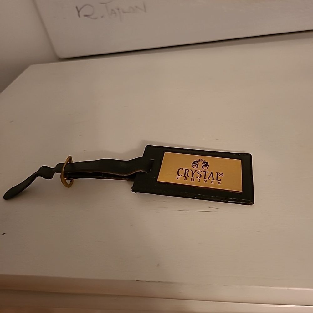 Crystal Cruises Luggage Tag